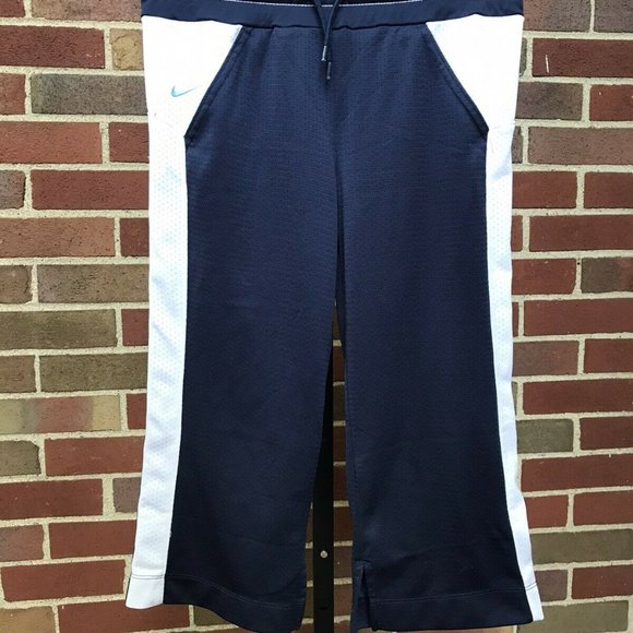 Nike Mesh Pants Girls Training Active Medium 10-12 - Picture 1 of 10